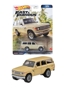 Колекційна модель Hot Wheels машинки Toyota Land Cruiser FJ60 серії "Форсаж", 1:64 (HNW46/HNW53) - Pampik - 2