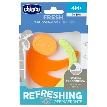 Прорізувач для зубів Chicco Лінивець, жовтий (28130.30.02) - Pampik - 5