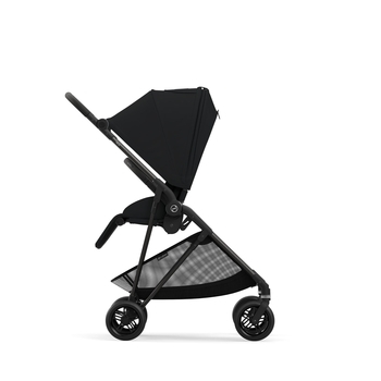 Прогулянкова коляска Cybex Melio Carbon Moon Black, чорний (522002639) - Pampik - 4