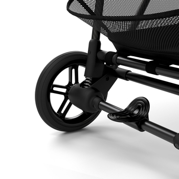 Прогулянкова коляска Cybex Melio Carbon Moon Black, чорний (522002639) - Pampik - 8