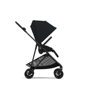 Прогулянкова коляска Cybex Melio Carbon Moon Black, чорний (522002639) - Pampik - 5