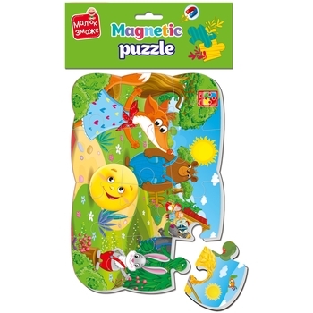 Магнітні пазли Vladi Toys Малюк зможе, Колобок, укр. (VT3301-05) - Pampik