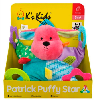 Мягкая игрушка KS Kids Патрик с прорезывателями (KA10813-OB) - Pampik - 2