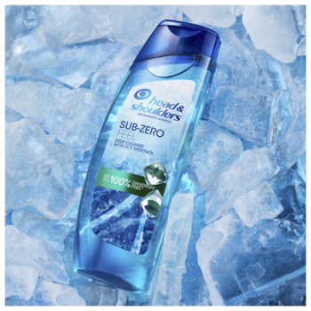 Шампунь проти лупи Head & Shoulders Sub Zero Feel Deep Cleanse, 300 мл - Pampik - 9