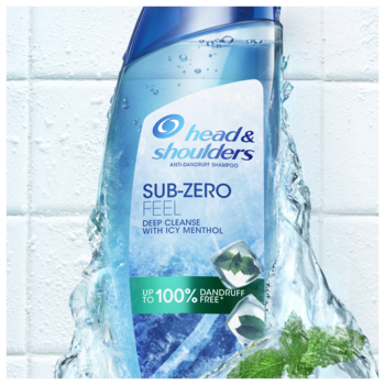 Шампунь проти лупи Head & Shoulders Sub Zero Feel Deep Cleanse, 300 мл - Pampik - 3