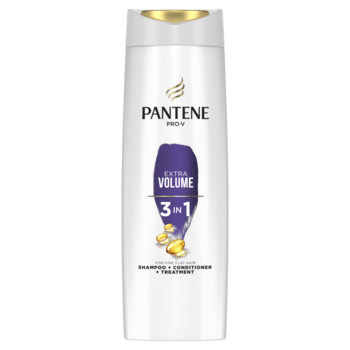 Шампунь для волосся Pantene Pro-V 3 в 1 Додатковий об'єм, 360 мл - Pampik