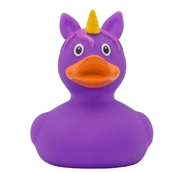 Утка Funny Ducks Единорог, фиолетовый (L2090) - Pampik - 2