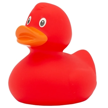 Утка Funny Ducks, красный (L1305) - Pampik