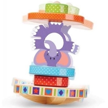 Деревянная пирамидка-баланс Melissa&Doug Слоненок (MD30127) - Pampik - 3