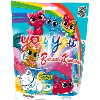 Колекційна фігурка-сюрприз #sbabam You You - Райдужні кошенята, в асортименті (58/CN-2020) - Pampik