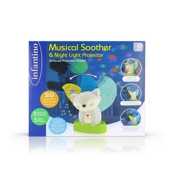 Світильник Infantino Лисеня з рухливим хвостиком (302021) - Pampik - 3