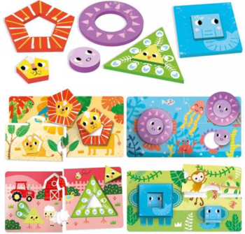 Розвиваючий пазл Headu Малюки та сім'ї (MU54358) - Pampik - 2