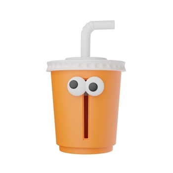 Игрушка-антистресс FidgetGo Стакан содовой (FGSB008) - Pampik - 2