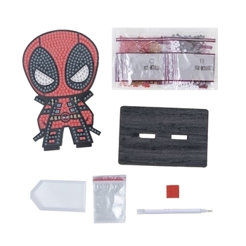 Набір для творчості Crystal Art Дедпул (CAFGR-MCU002) - Pampik - 6