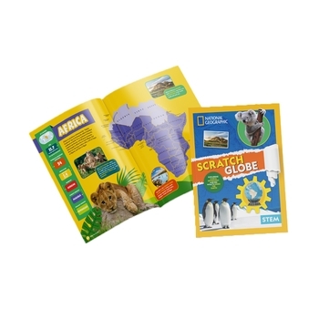 Набор для моделирования CubicFun Stem Скретч Глобус (DS1082h) - Pampik - 5