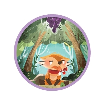 Аудиосказка с проектором Ambo Funtamin Лисенок и виноград (AF6339FG) - Pampik - 5