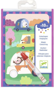 Художественный комплект Djeco для рисования водой "В море, в небе, на земле" (DJ09074) - Pampik