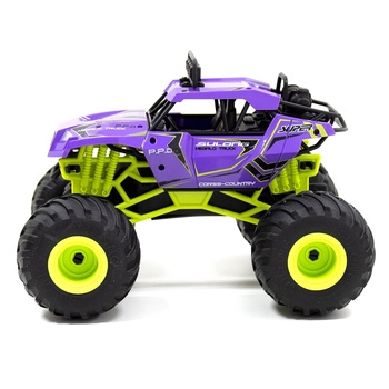 Автомобиль Sulong Toys на р/у Bigfoot Off-Road Violet 1:16, 27 МГц (SL-358RHV) - Pampik - 3