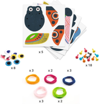 Набор для творчества Djeco Насекомые (DJ08982) - Pampik - 3