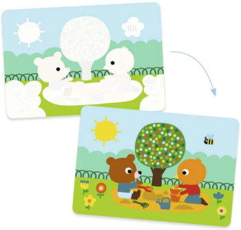 Художній комплект Djeco для малювання водою "В парку" (DJ09075) - Pampik - 2