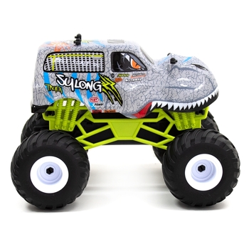 Автомобиль на радиоуправлении Sulong Toys Dinosaur, 1:16, серый (SL-360RHGR) - Pampik - 5