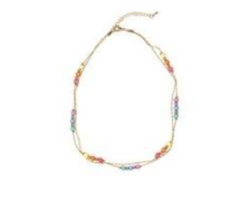 Ожерелье Great Pretenders Golden Rainbow (90416) - Pampik