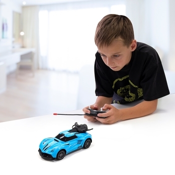 Автомобіль на радіокеруванні Sulong Toys Spray Car Sport, 1:24, блакитний (SL-354RHBL) - Pampik - 10