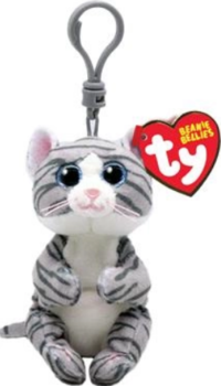 М'яка іграшка-брелок TY Beanie Bellies Кішка Mitzi, 12 см (43100) - Pampik