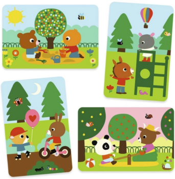 Художній комплект Djeco для малювання водою "В парку" (DJ09075) - Pampik - 3