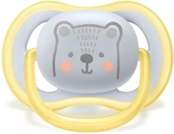 Пустушка Philips Avent Ultra Air, 6-18 міс, нейтральний, 1 шт. (SCF086/76) - Pampik - 2