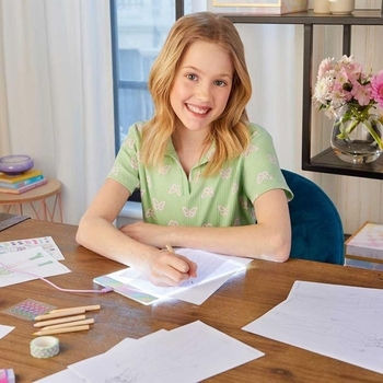 Набор для создания модных коллекций со световым планшетом Make it Real (MR3503) - Pampik - 5