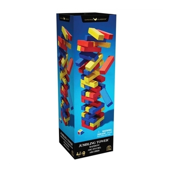 Настільна гра Spin Master Дженга з кольоровими брусочками (SM98365/6065320) - Pampik