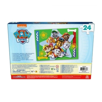 Пазл дерев'яний Spin Master Щенячий патруль, 24 елементи (SM98489/6066932) - Pampik - 6