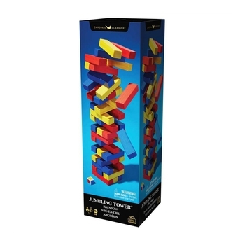 Настільна гра Spin Master Дженга з кольоровими брусочками (SM98365/6065320) - Pampik - 6