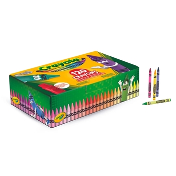Набір Crayola воскової крейди, 120 шт. зі стругачкою - Pampik - 6