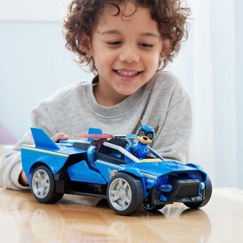 Полицейский автомобиль-трансформер Гонщика делюкс Spin Master Щенячий патруль в кино 2 (SM17732/7887) - Pampik - 11