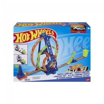 Трек Hot Wheels Тройная петля (HMX37) - Pampik - 5