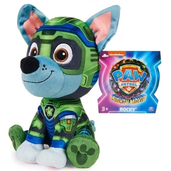 М'яка іграшка Spin Master Щенячий патруль у кіно 2: цуценя Роккі, 15 см (SM84240/9857) - Pampik - 5