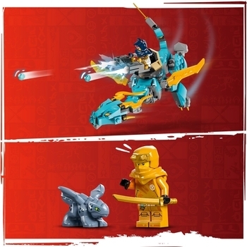 Конструктор LEGO NINJAGO Дарунок долі - перегони з часом, 1739 деталей (71797) - Pampik - 7