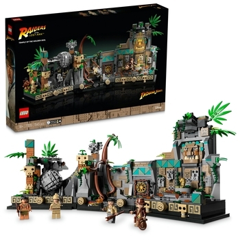 Конструктор LEGO Indiana Jones Храм Золотого Ідола, 1545 деталей (77015) - Pampik - 7