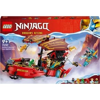 Конструктор LEGO NINJAGO Дарунок долі - перегони з часом, 1739 деталей (71797) - Pampik