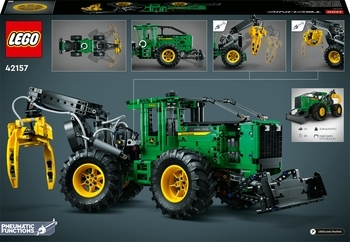 Конструктор LEGO Technic Трелювальний трактор "John Deere" 948L-II, 1492 деталі (42157) - Pampik - 10