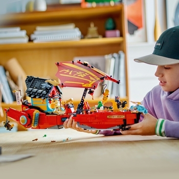 Конструктор LEGO NINJAGO Дарунок долі - перегони з часом, 1739 деталей (71797) - Pampik - 2