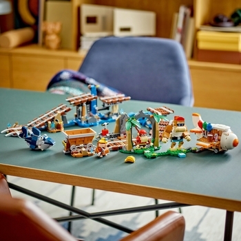 Конструктор LEGO Super Mario™ Поїздка у вагонетці Діді Конга. Додатковий набір, 1157 деталей (71425) - Pampik - 3