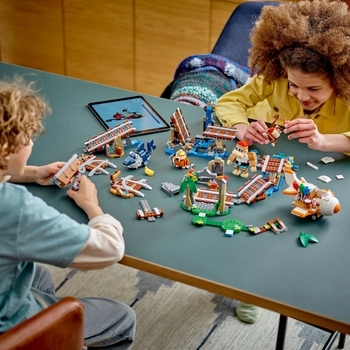 Конструктор LEGO Super Mario™ Поїздка у вагонетці Діді Конга. Додатковий набір, 1157 деталей (71425) - Pampik - 4