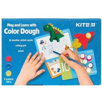 Набір для творчості Kite Ліпи та розвивайся, 3 кольори ( K21-327-02) - Pampik