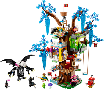 Конструктор LEGO DREAMZzz Казковий будиночок на дереві, 1257 деталей (71461) - Pampik - 2