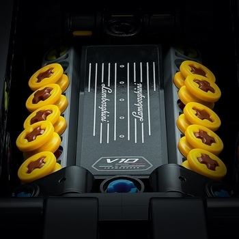 Конструктор LEGO Technic Lamborghini Huracán Tecnica, 806 деталей (42161) - Pampik - 5