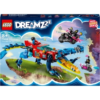 Конструктор LEGO DREAMZzz Автомобіль "Крокодил", 494 деталі (71458) - Pampik