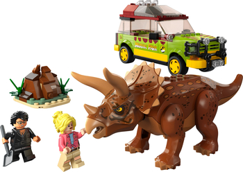 Конструктор LEGO Jurassic World Дослідження трицератопсів, 281 деталь (76959) - Pampik - 8